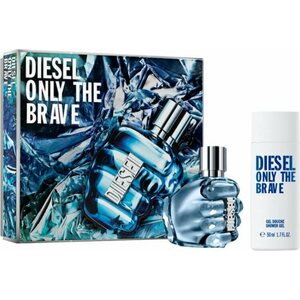 Diesel Only The Brave EdT ja suihkugeeli lahjapakkaus miehille 35+50ml