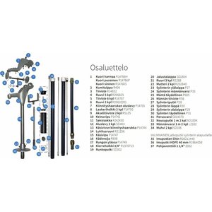 Nira Putkimoduuli HDPE 50mm/3m 67:lle