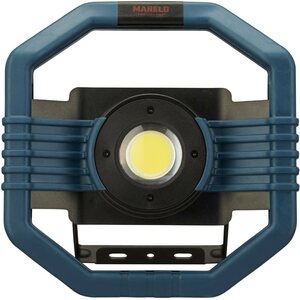 Mareld Canopus 4000RE Akkutyövalaisin RA90, ladattava USB IP65, musta/petrooli