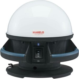 Mareld Shine 4500RE Akkutyövalaisin apilla, ladattava IP65, musta/petrooli