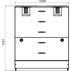 Vallox Ilmanvaihtokone 245 MV RA12 oikea