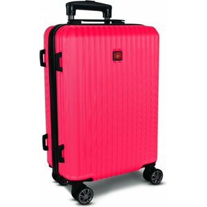 Swissbrand Riga matkalaukku M, kova, vaaleanpunainen 62L