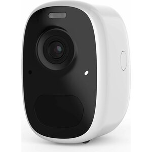 T-cam BC200 plus AI langaton valvontakamera akulla, valkoinen/musta