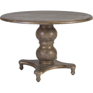 Ruokapöytä WATSON pyöreä 120cm, tammirunko, viilutettu, tummanruskea