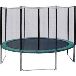 Home4you Trampoliini turvaverkolla, pyöreä 426cm