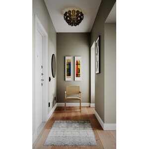 Sessak Lighting Monarque plafondi musta