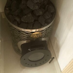 IKI-Kiuas Puukiuas Mini-IKI lasiluukulla, 5-12 m³
