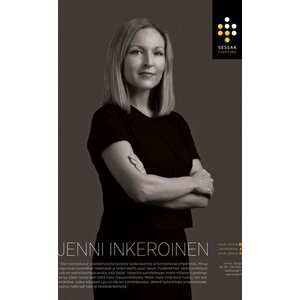 Sessak Lighting Lehmus L design-riippuvalaisin mattavalkoinen