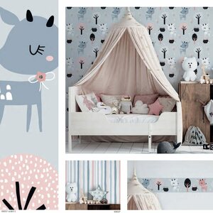 Tapetit.fi Kids Walls tapetti 0,53 x 10,05 m non-woven
