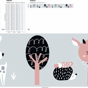 Tapetit.fi Kids Walls tapetti 0,53 x 10,05 m non-woven