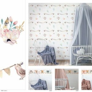 Tapetit.fi Kids Walls tapetti 0,53 x 10,05 m non-woven