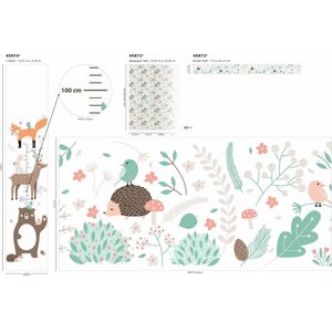 Tapetit.fi Kids Walls mural- mittapuu tapetti