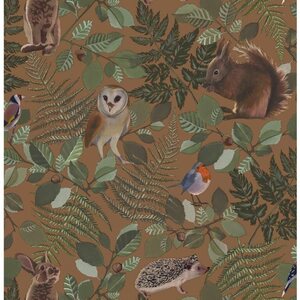 Esta Home Forest Friends non-woven tapetti 0,53 x 10,05m