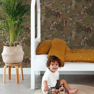 Esta Home Forest Friends non-woven tapetti 0,53 x 10,05m