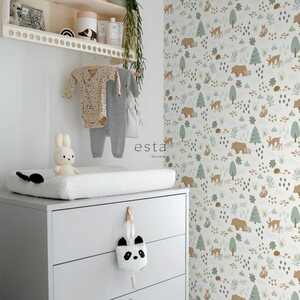 Esta Home Forest Friends non-woven tapetti 0,53 x 10,05m
