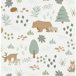 Esta Home Forest Friends non-woven tapetti 0,53 x 10,05m