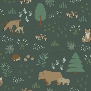 Esta Home Forest Friends non-woven tapetti 0,53 x 10,05m