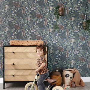 Esta Home Forest Friends non-woven tapetti 0,53 x 10,05m