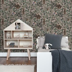 Esta Home Forest Friends non-woven tapetti 0,53 x 10,05m