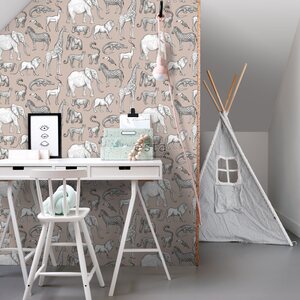 Esta Home Forest Friends non-woven tapetti 0,53 x 10,05m