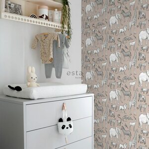 Esta Home Forest Friends non-woven tapetti 0,53 x 10,05m