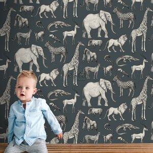Esta Home Forest Friends non-woven tapetti 0,53 x 10,05m