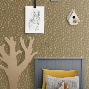 Esta Home Forest Friends non-woven tapetti 0,53 x 10,05m