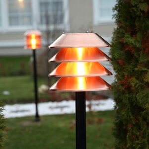 Karlux Pihapiirivalaisin piha käpy kupari 100W E27 IP23