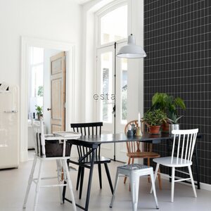 Esta Home Black & White with a splash of Gold non-woven tapetti