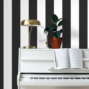 Esta Home Black & White with a splash of Gold non-woven tapetti