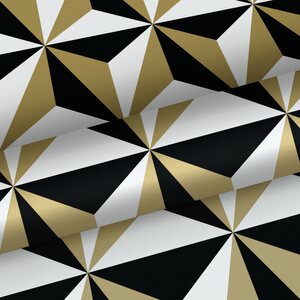 Esta Home Black & White with a splash of Gold non-woven tapetti