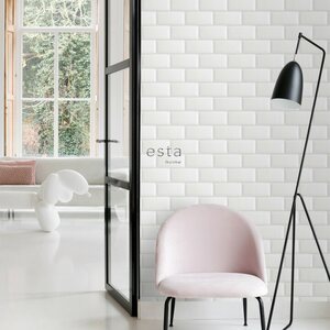 Esta Home Black & White with a splash of Gold non-woven tapetti