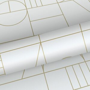 Esta Home Black & White with a splash of Gold non-woven tapetti