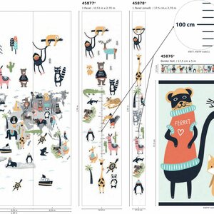 Tapetit.fi Kids Walls mural - mittapuu