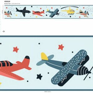 Tapetit.fi Kids Walls boordi 0,18 x 5,00 m non-woven