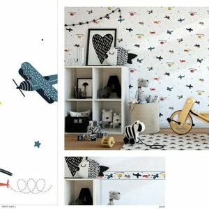 Tapetit.fi Kids Walls boordi 0,18 x 5,00 m non-woven