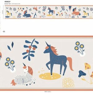 Tapetit.fi Kids Walls boordi 0,18 x 5,00 m non-woven