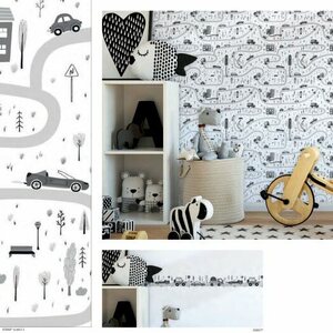 Tapetit.fi Kids Walls boordi 0,18 x 5,00 m non-woven