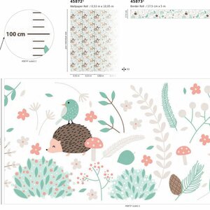 Tapetit.fi Kids Walls boordi 0,18 x 5,00 m non-woven