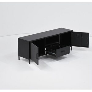 Eureka Carbon-tv-taso 150 cm, musta