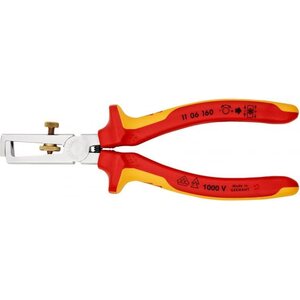 Knipex kuorintapihti VDE 160mm avautuvalla jousella, yleismalli