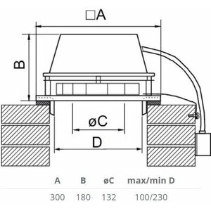 Systemair Takkaimuri ZRS 180