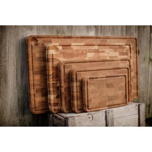 EcoFurn Leikkuulauta 92423 massiivitammi 80x45x5cm