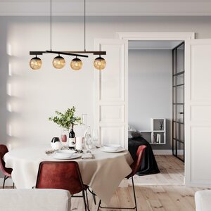 Sessak Lighting Kattovalaisin Labelle musta