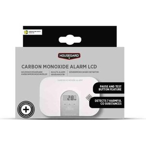 Housegard Häkävaroitin CA107 LCD-näytöllä
