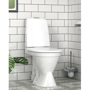 Gustavsberg WC-istuin Nautic 1591HF Duo S-lukko suuri jalka