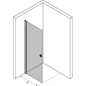 Hietakari Forma 302 kääntyvä suihkuseinä