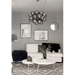 Sessak Lighting Gross 50 riippuvalaisin harmaa