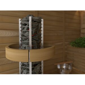 Sawo Sähkökiuas Tower Round Ni2 3,5kW 3-6m³ erillinen ohjaus