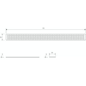 Unidrain Ritilä 1601 ClassicLine Classic 900mm
